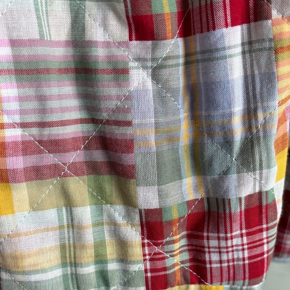 Cinq a Sept Multicolor Plaid Jacket XL New Triss Quilted Patchwork - Picture 6 of 8